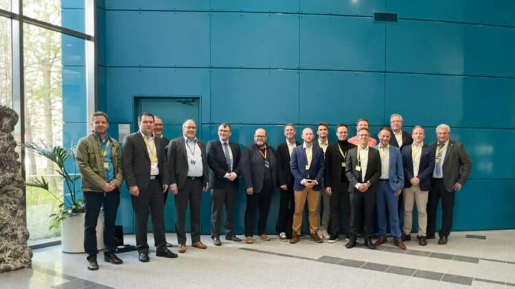 Baden-Württemberg delegation visiting the University of Oulu for research collaboration
