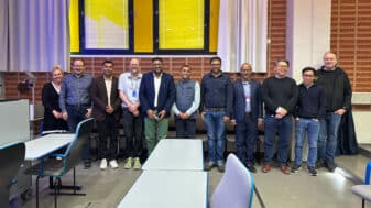 Group photo of 6G healthcare researchers at University of Oulu seminar in May 2025